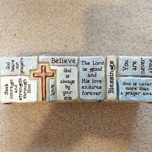 Religious votive candle holder